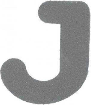 Bügelapplikation Reflex Buchstabe J  30x34mm